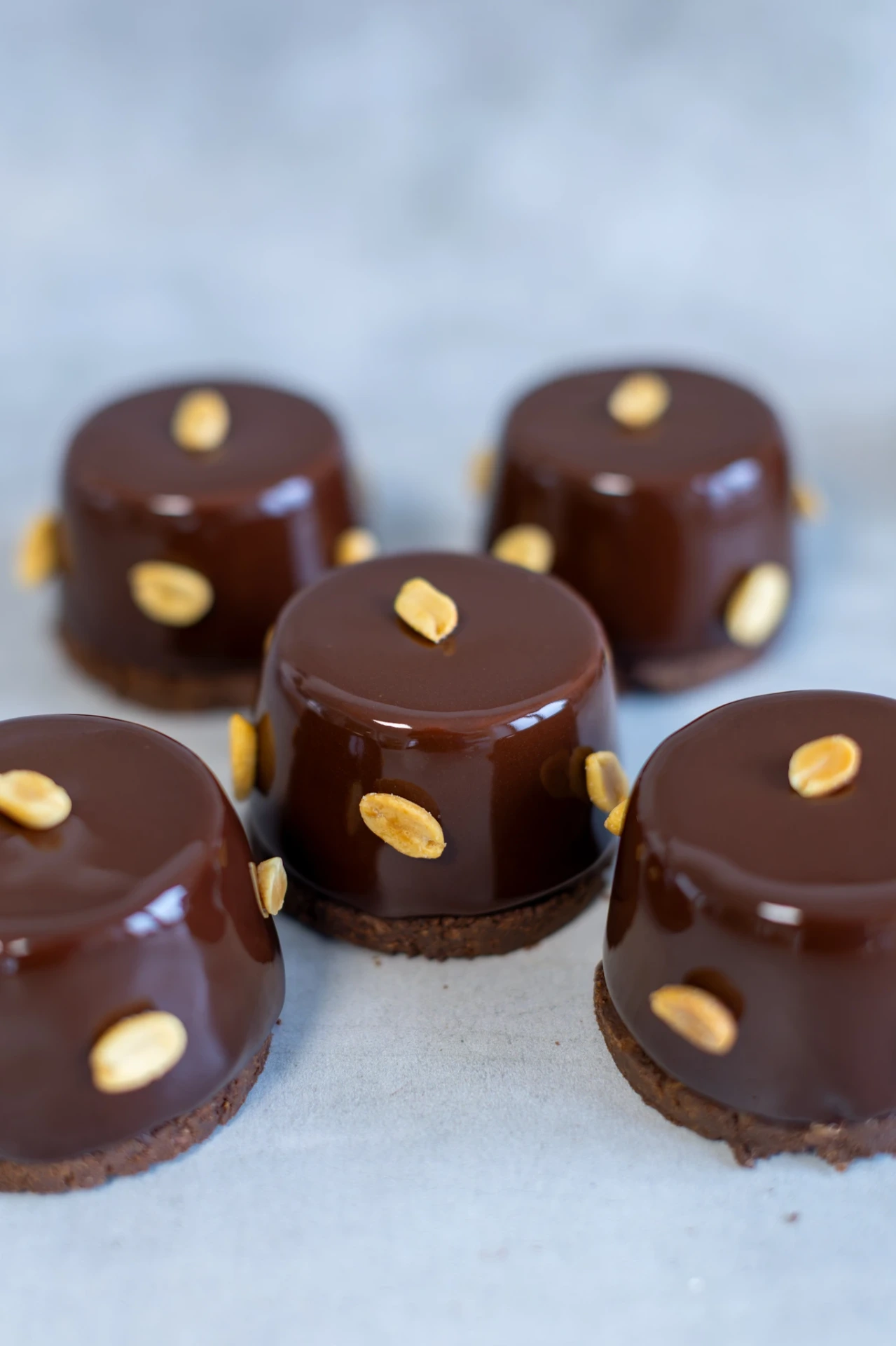 Entremets Chocolat & Cacahuète