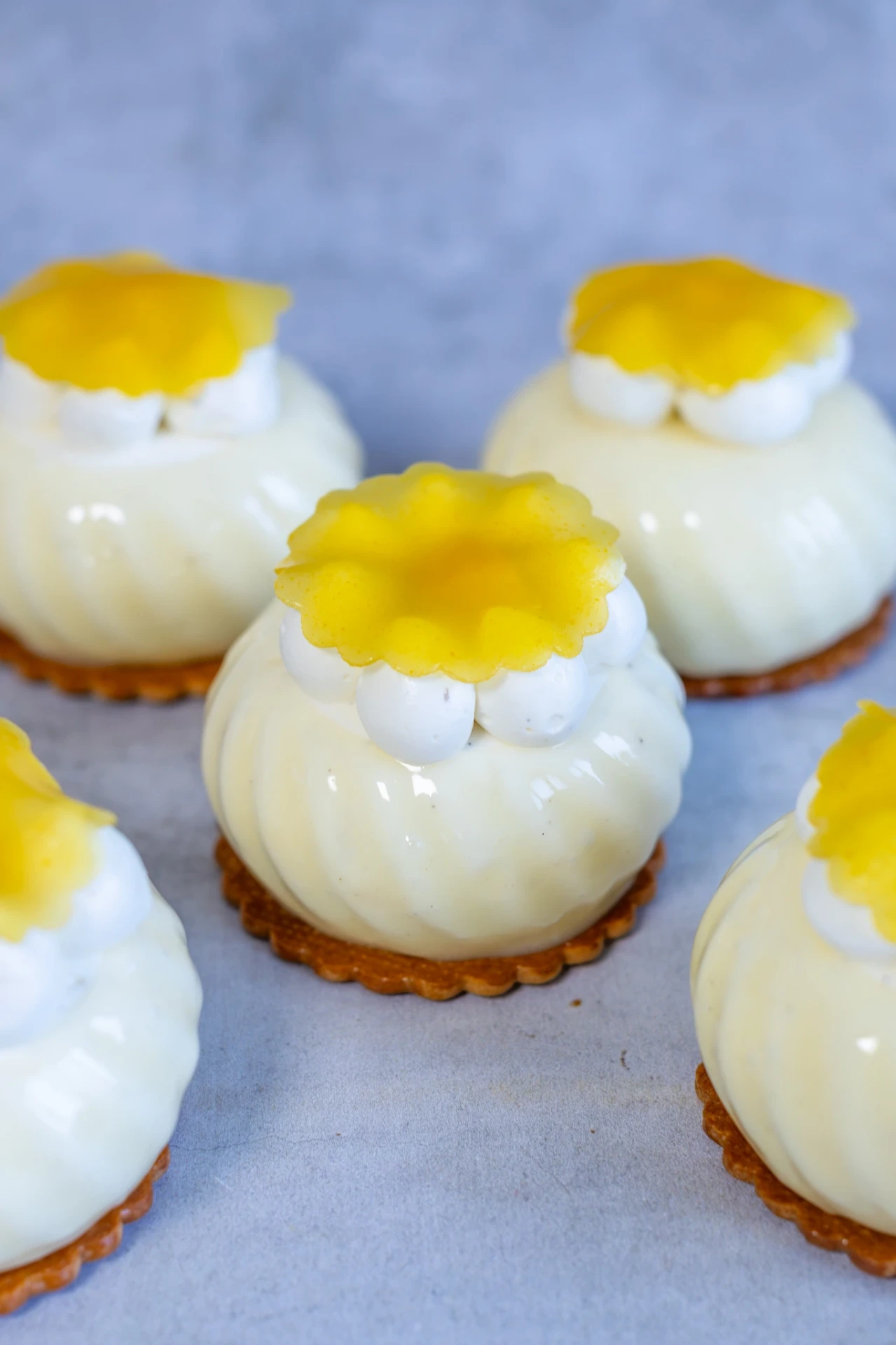 Entremets Vanille, Mangue & Passion